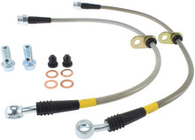 Cargar imagen en el visor de la galería, StopTech 99-00 Civic Si w/Rear Disc Brakes Front SS Brake Lines