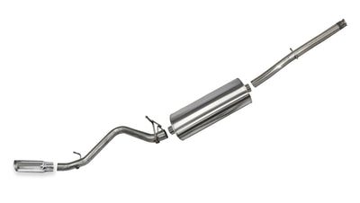 CORSA Performance Sport Cat-Back Exhaust Polished Single Side Exit — Fits 2014-2018 Silverado 1500