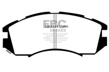 Cargar imagen en el visor de la galería, EBC 92-96 Subaru Impreza 1.8 (2WD) (13in Wheels) Greenstuff Front Brake Pads