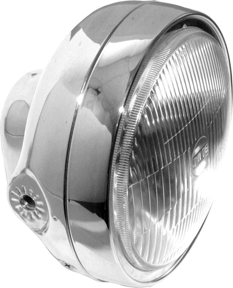 EMGO Headlight HON Style 6 1/4" Chrome (66-64312D)