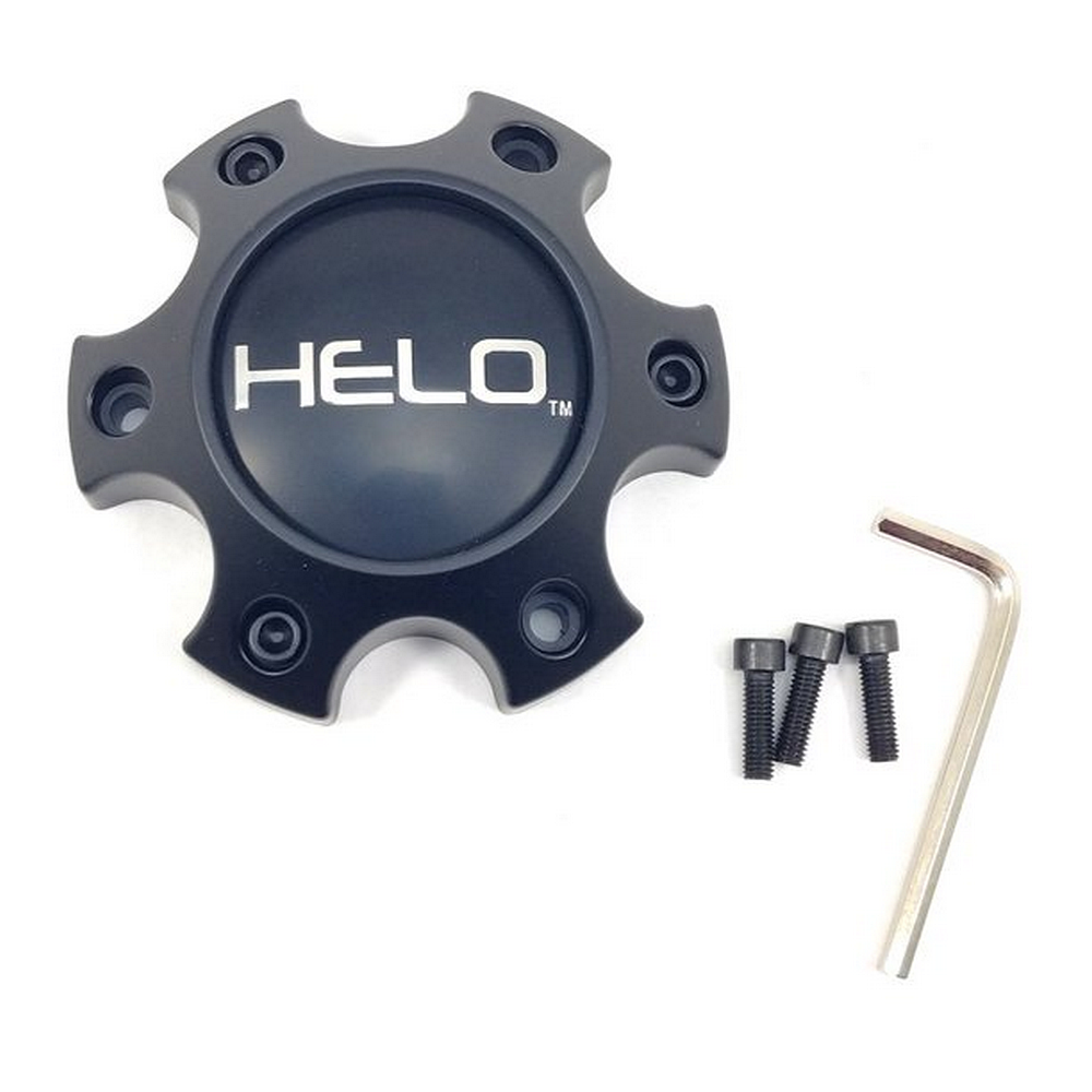 HELO CAP 6X4.5/120 SATIN BLACK