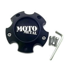 Cargar imagen en el visor de la galería, MOTO METAL CAP 6X4.5/120 SG-BLACK