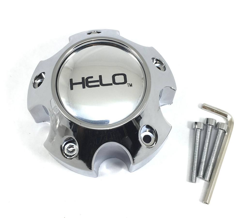 HELO CAP CHROME SMALL 5 LUG