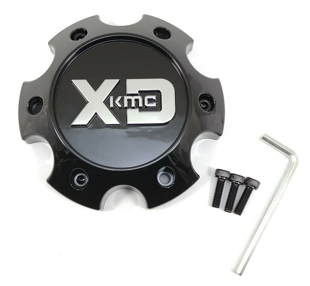 XDS CAP 6X135 GLOSS BLACK (NEW LOGO)