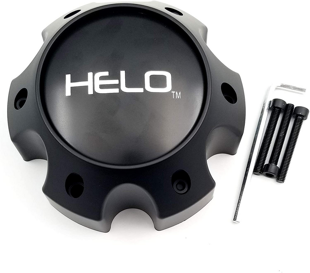 HELO CAP 6X135 SATIN BLACK