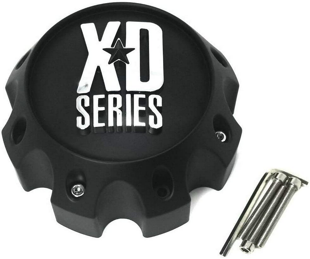 XDS CAP MATTE BLACK 6X5.5 W/ BLK SCREWS