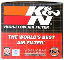 Load image into Gallery viewer, K&amp;N Filter Universal Rubber Filter - Round Straight 1.688in Flange ID x 3in OD x 4in Height