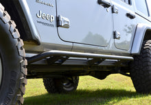 Cargar imagen en el visor de la galería, N-Fab Trail Slider Steps 07-17 Jeep Wrangler JK 4dr - SRW - Textured Black