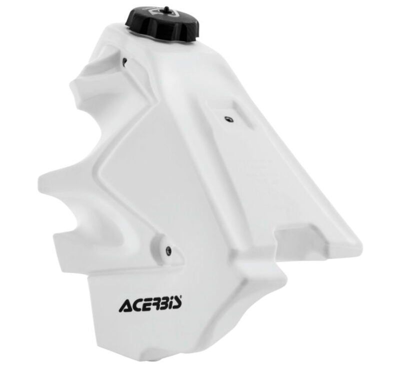 Tanque de combustible Acerbis 07-21 Yamaha YZ85 de 2,2 galones, color blanco