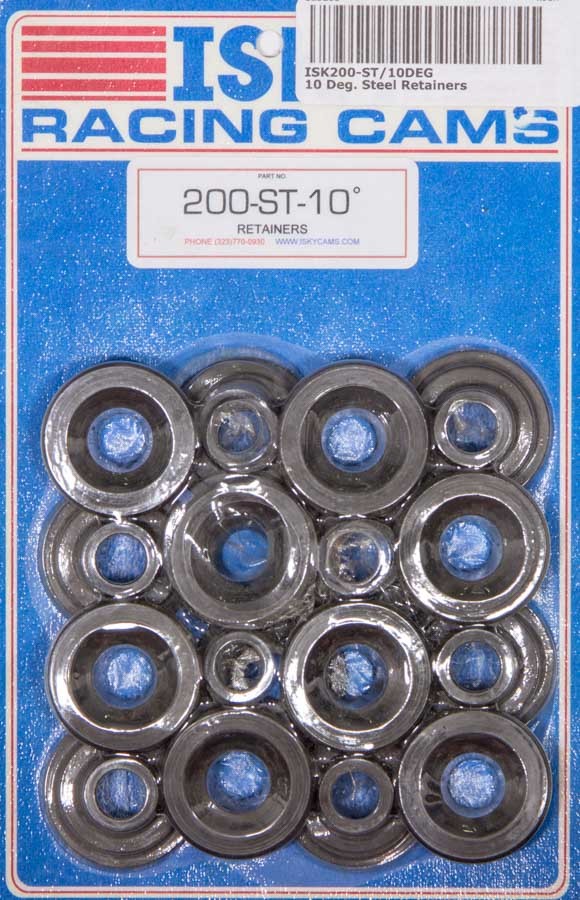 Iskenderian 10 Deg. Steel Retainers