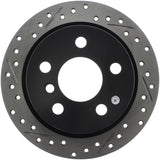 Rotor trasero derecho ranurado y perforado StopTech Mini Cooper 14-15