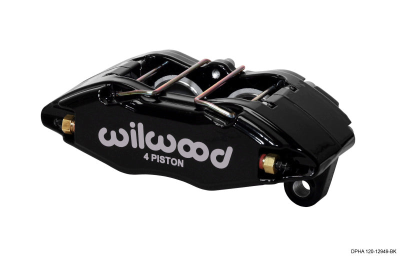 Wilwood Forged DynaPro Honda/Acura Caliper - Black Powder 1.62in Pistons .83in Disc