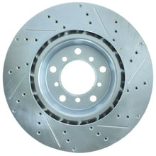 Cargar imagen en el visor de la galería, StopTech Select Sport 01-06 BMW M3 Slotted &amp; Drilled Front Right Rotor