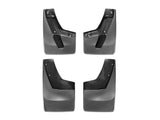 MudFlap No-Drill DigitalFit® MudFlap Kit; Black;