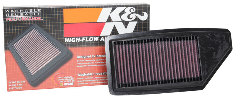 K&N 33-5090 Replacement Drop-In Air Filter — Fits 2019-2022 Honda Insight L4-1.5L