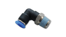 Cargar imagen en el visor de la galería, Vibrant Male Elbow Pneumatic Vacuum Fitting (3/8in NPT Thread) - for use with 1/4in (6mm) OD tubing