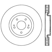 Cargar imagen en el visor de la galería, StopTech Power Slot 03-06 Evo 8 &amp; 9 Slotted Left Front Rotor