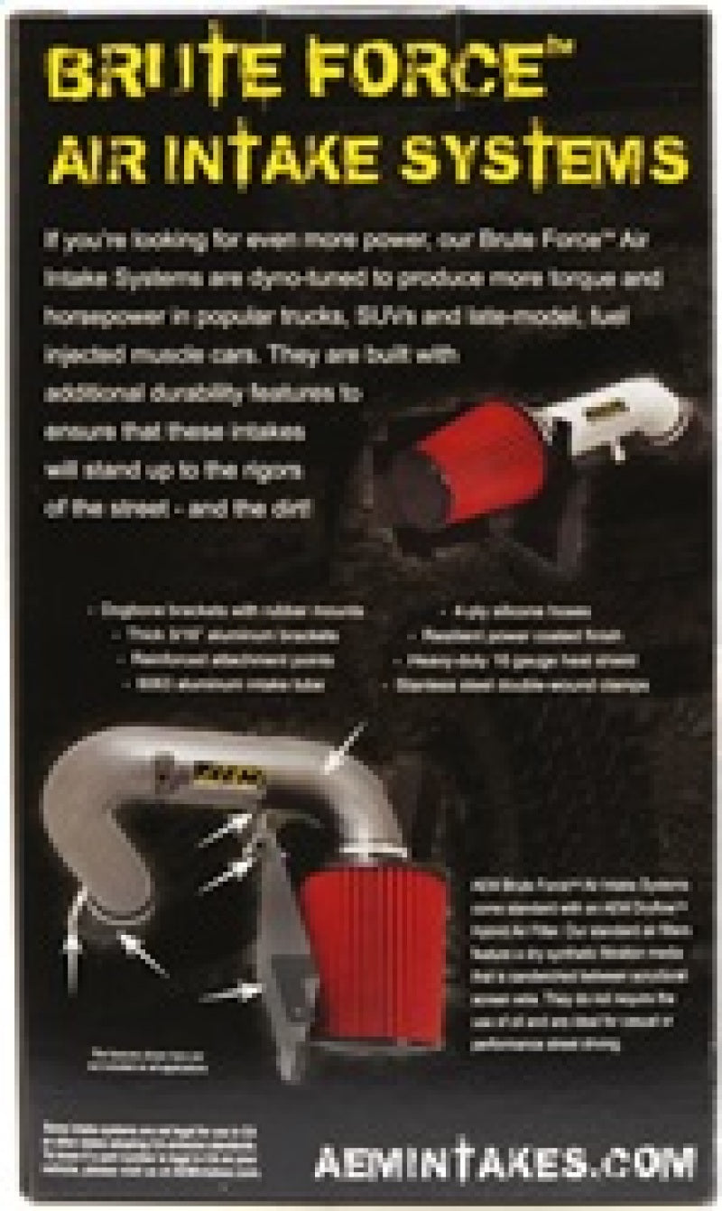 AEM Dryflow 3.5in X 7in Round Tapered Air Filter — Off-Road Performance