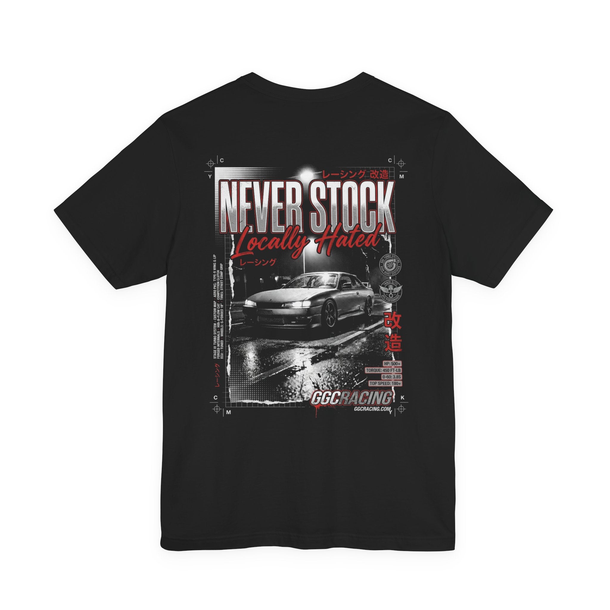 NEVER STOCK — Locally Hated JDM Tee