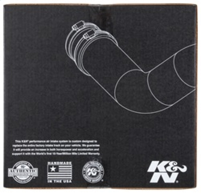 K&N 04-08 Ford F150 V8-5.4L/04-07 Ford Lobo 5.4L V8 Blackhawk Perf Intake Kit