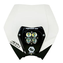 Cargar imagen en el visor de la galería, Baja Designs 08-13 KTM Headlight Kit DC w/ Headlight Shell White Squadron Sport