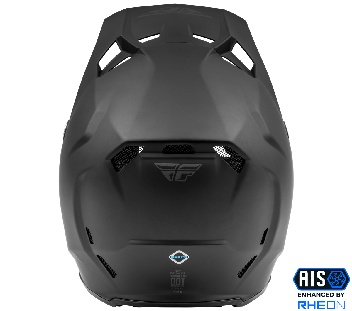 Fly Racing Formula CC Solid Helmet Matte Black MD (73-4300M)