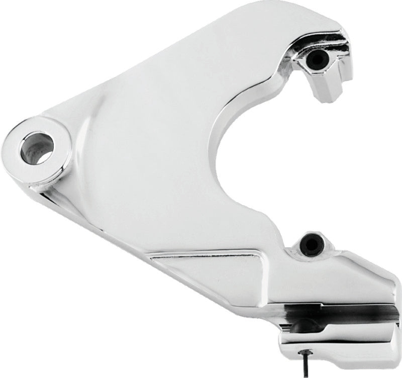 Bikers Choice Chrome Caliper Mounting Bracket for 87-99 Softail — Replaces H-D 44207-87