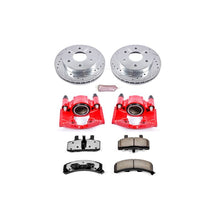 Cargar imagen en el visor de la galería, Power Stop 99-00 Cadillac Escalade Front Z36 Truck &amp; Tow Brake Kit w/Calipers