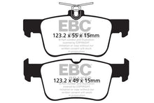 Cargar imagen en el visor de la galería, EBC 13+ Ford Fusion 1.6 Turbo Greenstuff Rear Brake Pads