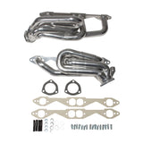 1996-99 CHEVY TRUCK SUV 5.0L 5.7L 1-5/8 SHORTY HEADERS (POLISHED SILVER CERAMIC)