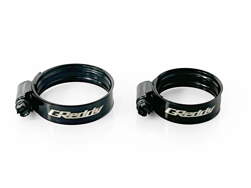 GReddy 68-85mm Dual-Bead Boost Clamp — Black High-Pressure Hose Clamp