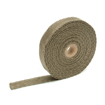 DEI Titanium Exhaust Wrap 1in x 50ft — High-Temp Lava Rock Fiber
