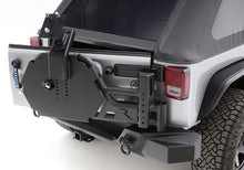 Cargar imagen en el visor de la galería, Rampage 07-18 Jeep Wrangler JK (Incl. Unlimited) Trail Guard Tire Carrier - Black