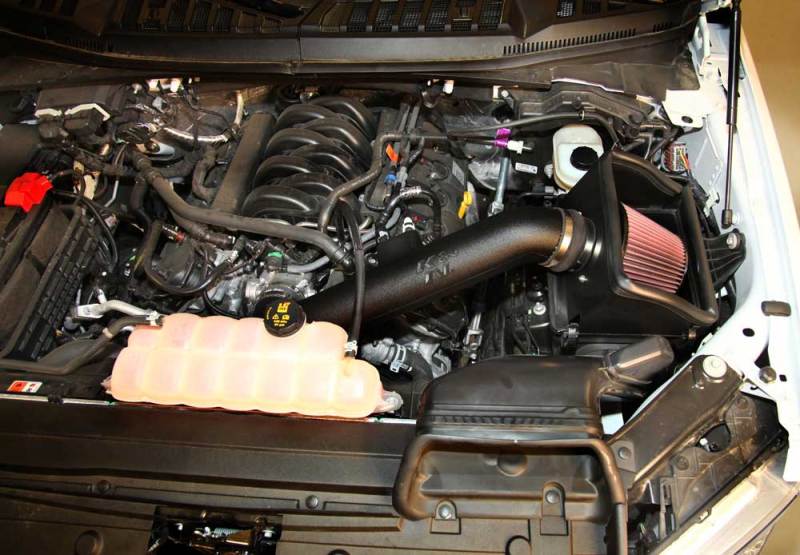 K&N 57-2591 Performance Air Intake Kit — Fits 2015-2017 Ford F-150 5.0L V8