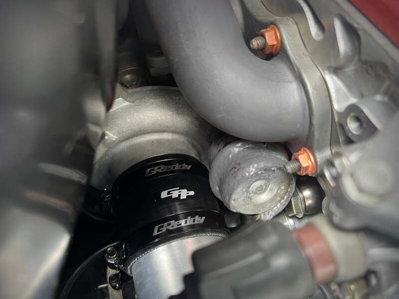 GReddy 68-85mm Dual-Bead Boost Clamp — Black High-Pressure Hose Clamp