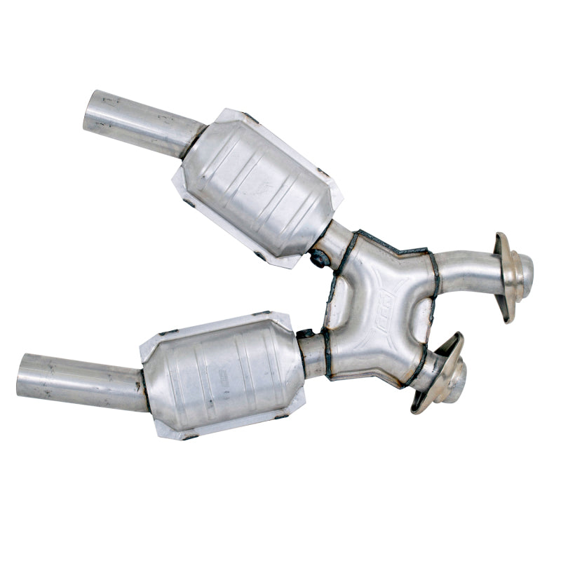 BBK Mustang 4.6 GT/Cobra High-Flow Catted X-Pipe 2.5-inch — Fits 1999-2004 Ford Mustang