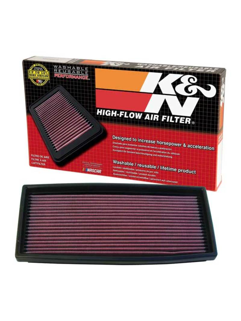 K&N 33-2023 Replacement Air Filter — Fits 87-97 Ford Bronco/Econoline/F-Series 5.8L/7.5L & 96-97 4.9L/5.0L