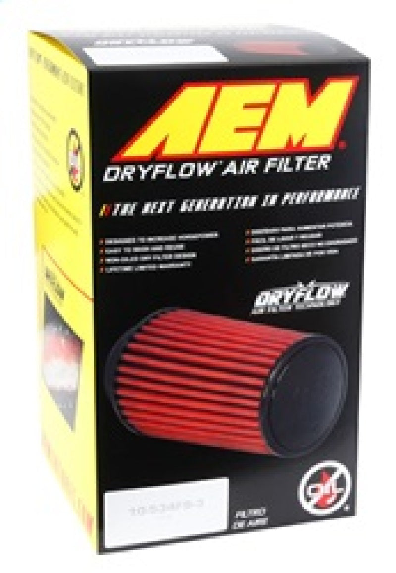 AEM DryFlow Air Filter Kit 4" x 7" - Universal Fit