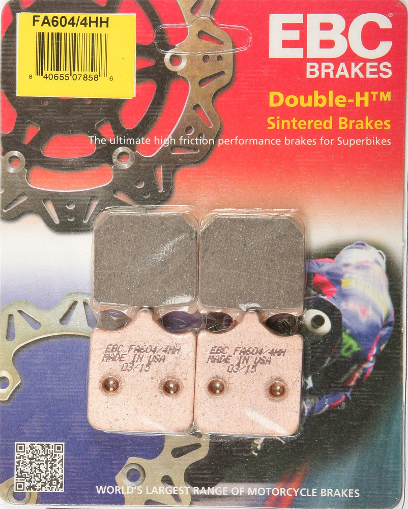 EBC Brake Pads FA604/4HH Double-H Sintered