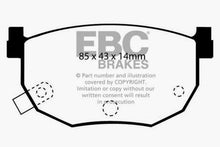 Cargar imagen en el visor de la galería, EBC 99-01 Hyundai Elantra 2.0 Ultimax2 Rear Brake Pads