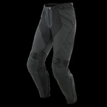 Load image into Gallery viewer, Dainese Pony 3 Leather Pants Perforated Matte Black Size - 60