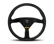 Cargar imagen en el visor de la galería, Momo MOD78 Steering Wheel 350 mm -  Black Suede/Black Spokes