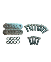 Cargar imagen en el visor de la galería, Sparco Seat Hardware Spacer Kit Side Mount - Silver Zinc