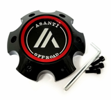 Asanti ASA OFR CAP 6X135 H34 - GLOSS BLACK