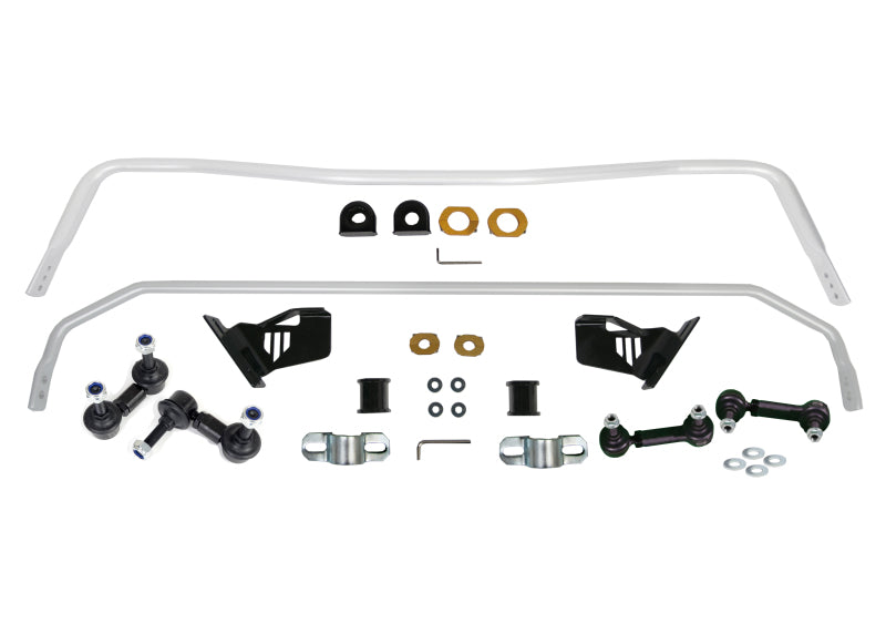 Kit de barra estabilizadora delantera y trasera Whiteline 16-18 Mazda MX-5 Miata (Sport/Grand Touring/Club)