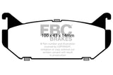 EBC 93-97 Ford Probe 2.0 16v Greenstuff Rear Brake Pads