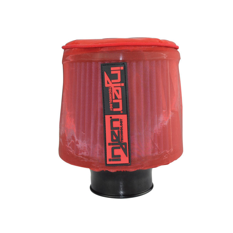 Prefiltro repelente de agua Injen Red compatible con X-1022 de 6-1/2 pulgadas de base/8 pulgadas de alto/5-1/2 pulgadas de parte superior