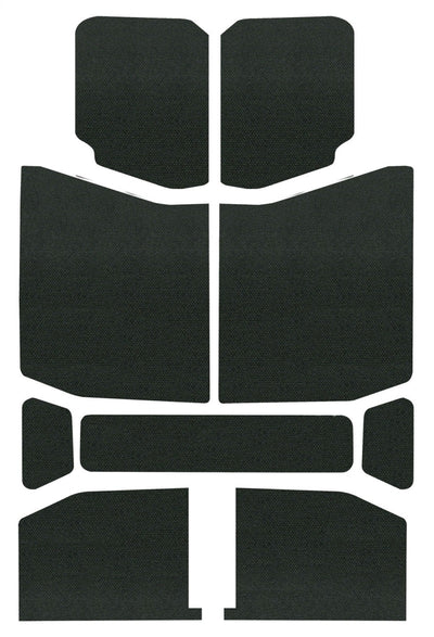 DEI 18-23 Jeep Wrangler JL 4-Door Boom Mat Headliner - 9 Piece Black