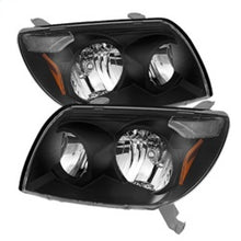 Cargar imagen en el visor de la galería, Xtune Toyota 4Runner 03-05 Crystal Headlights Black HD-JH-T4R03-AM-BK