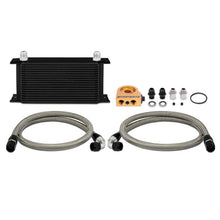 Cargar imagen en el visor de la galería, Mishimoto Universal 19 RowThermostatic Oil Cooler Kit - Black